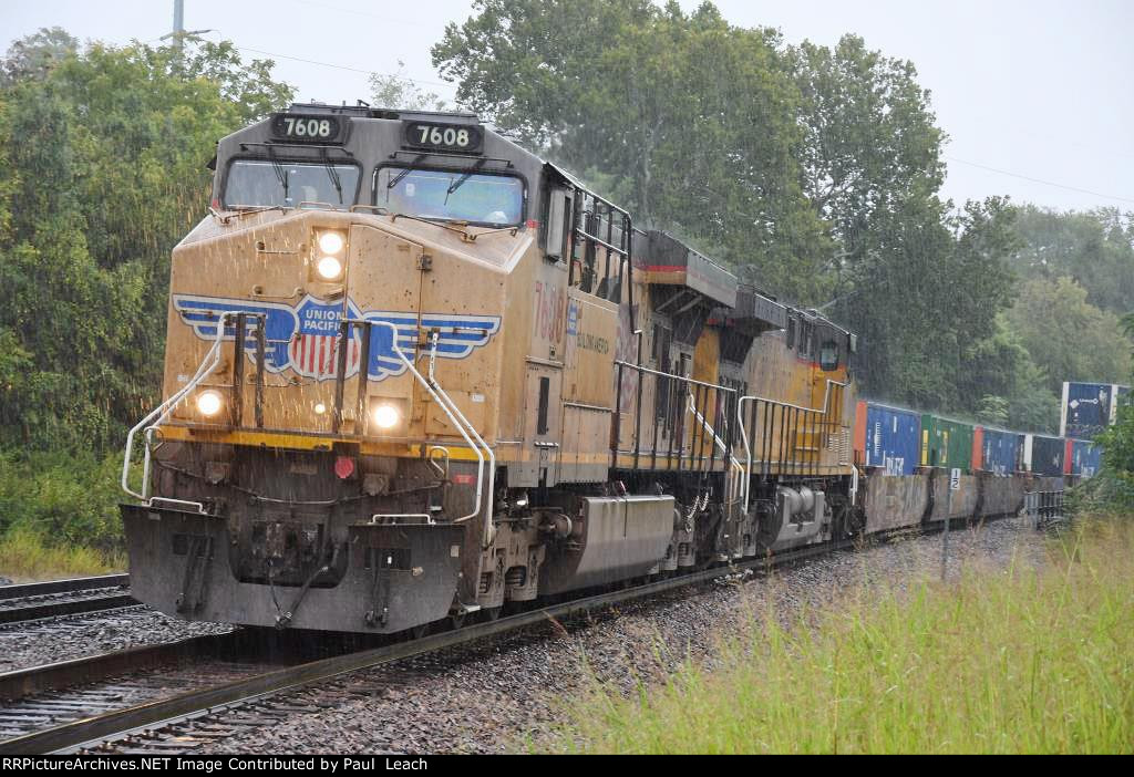 Westbound intermodal